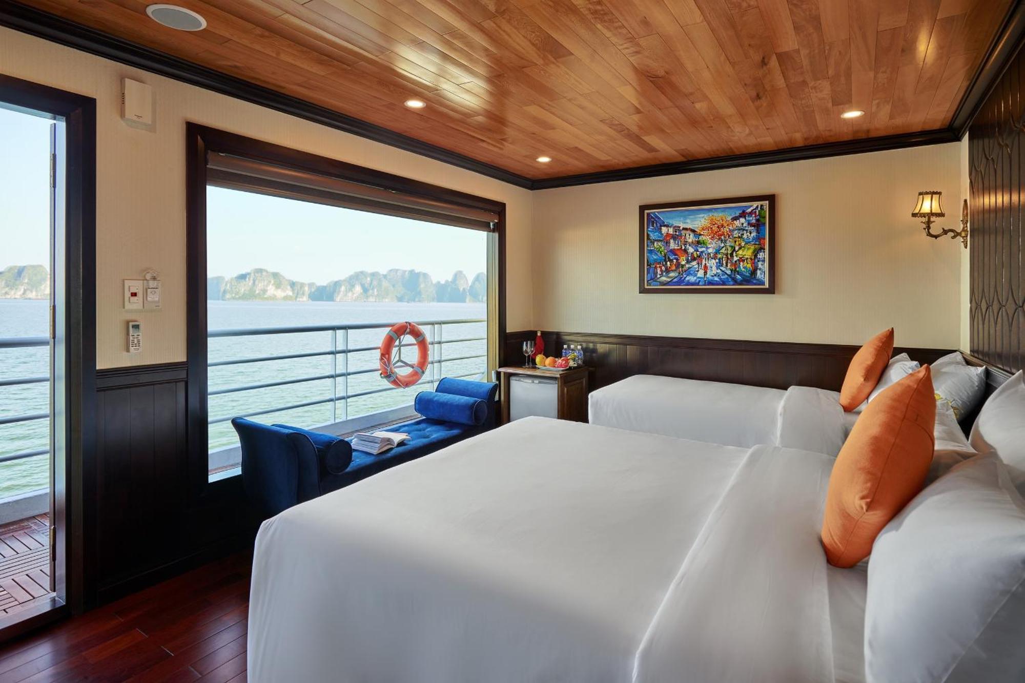 Hotel Halong Dragon Bay Cruise Hạ Long Exterior foto