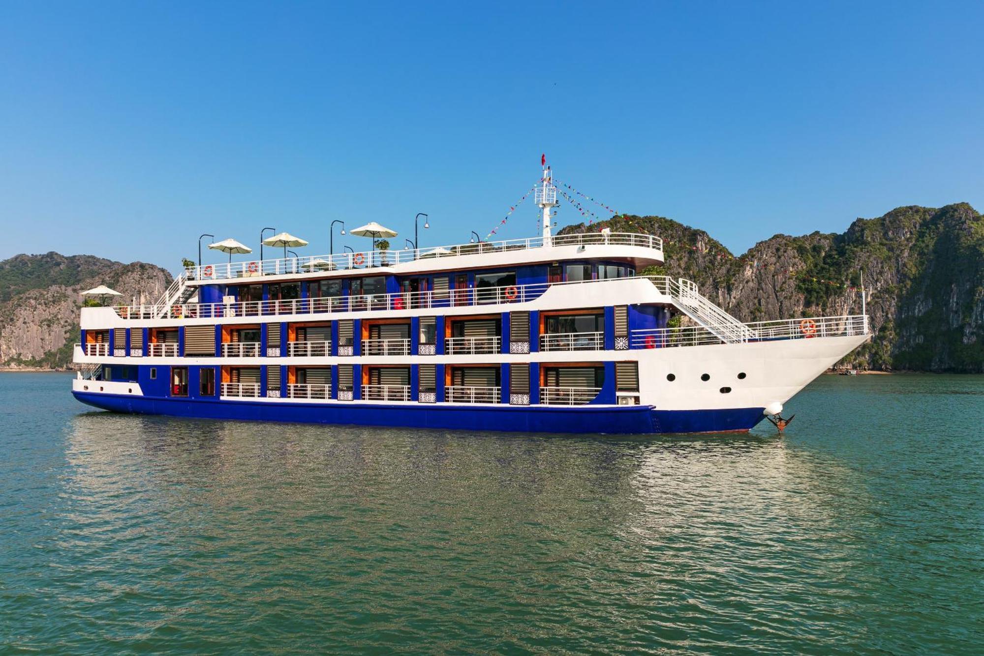 Hotel Halong Dragon Bay Cruise Hạ Long Exterior foto