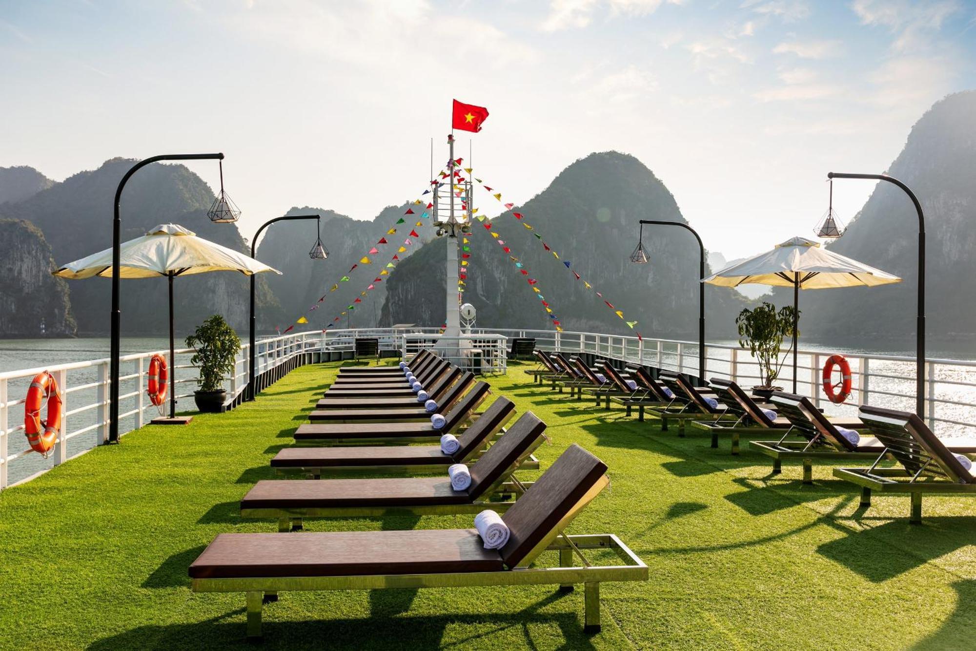 Hotel Halong Dragon Bay Cruise Hạ Long Exterior foto