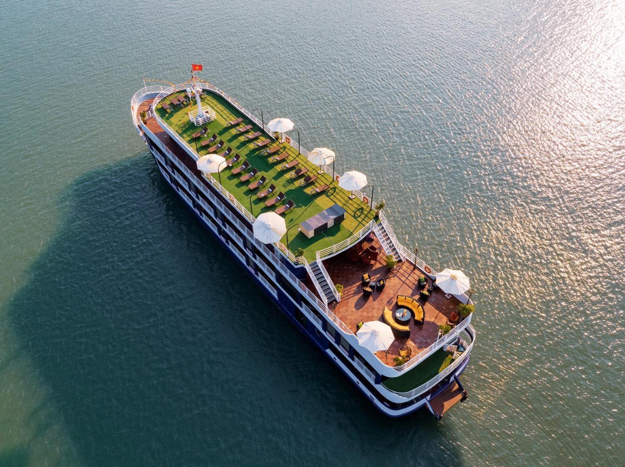 Hotel Halong Dragon Bay Cruise Hạ Long Exterior foto