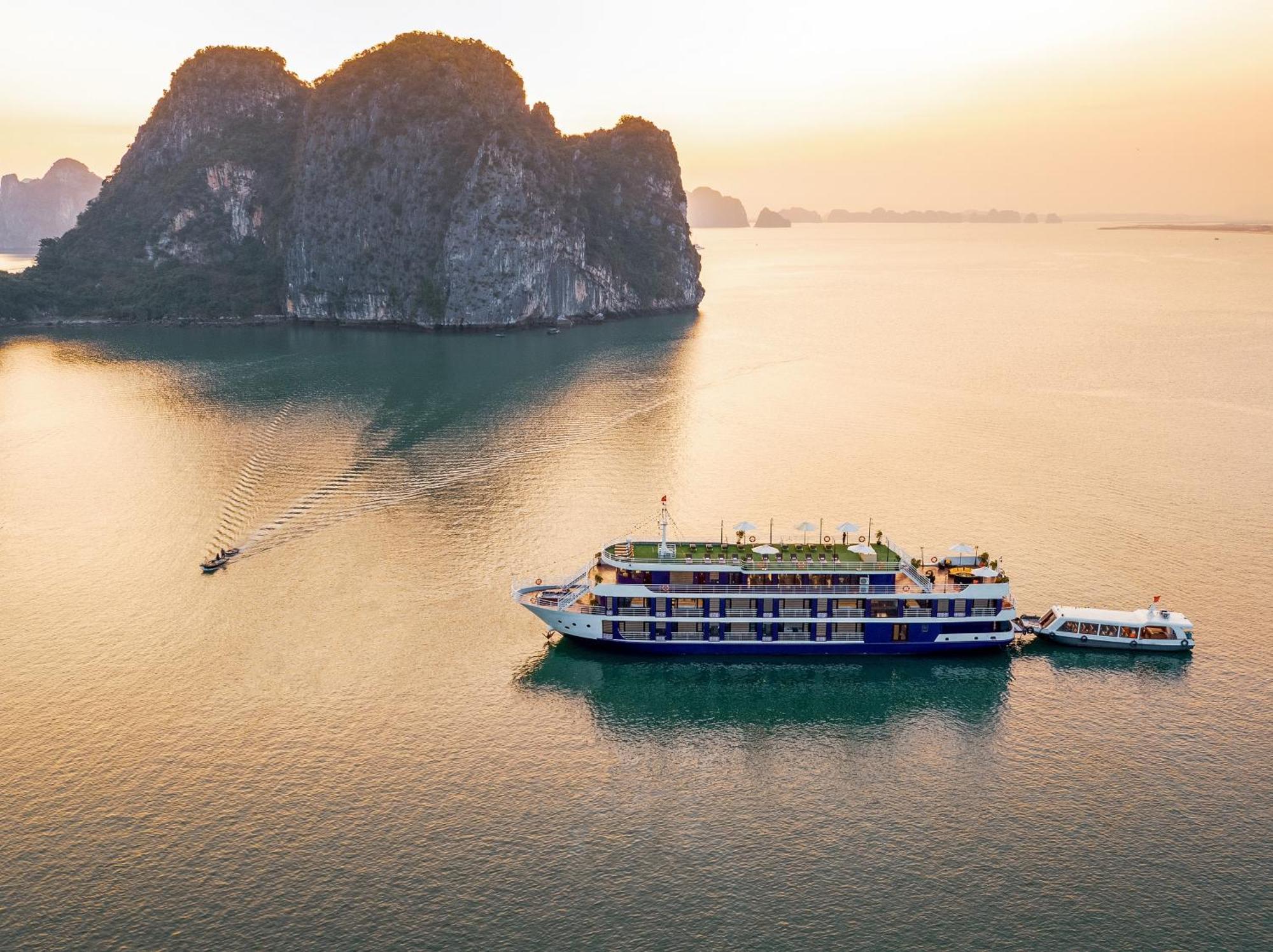Hotel Halong Dragon Bay Cruise Hạ Long Exterior foto