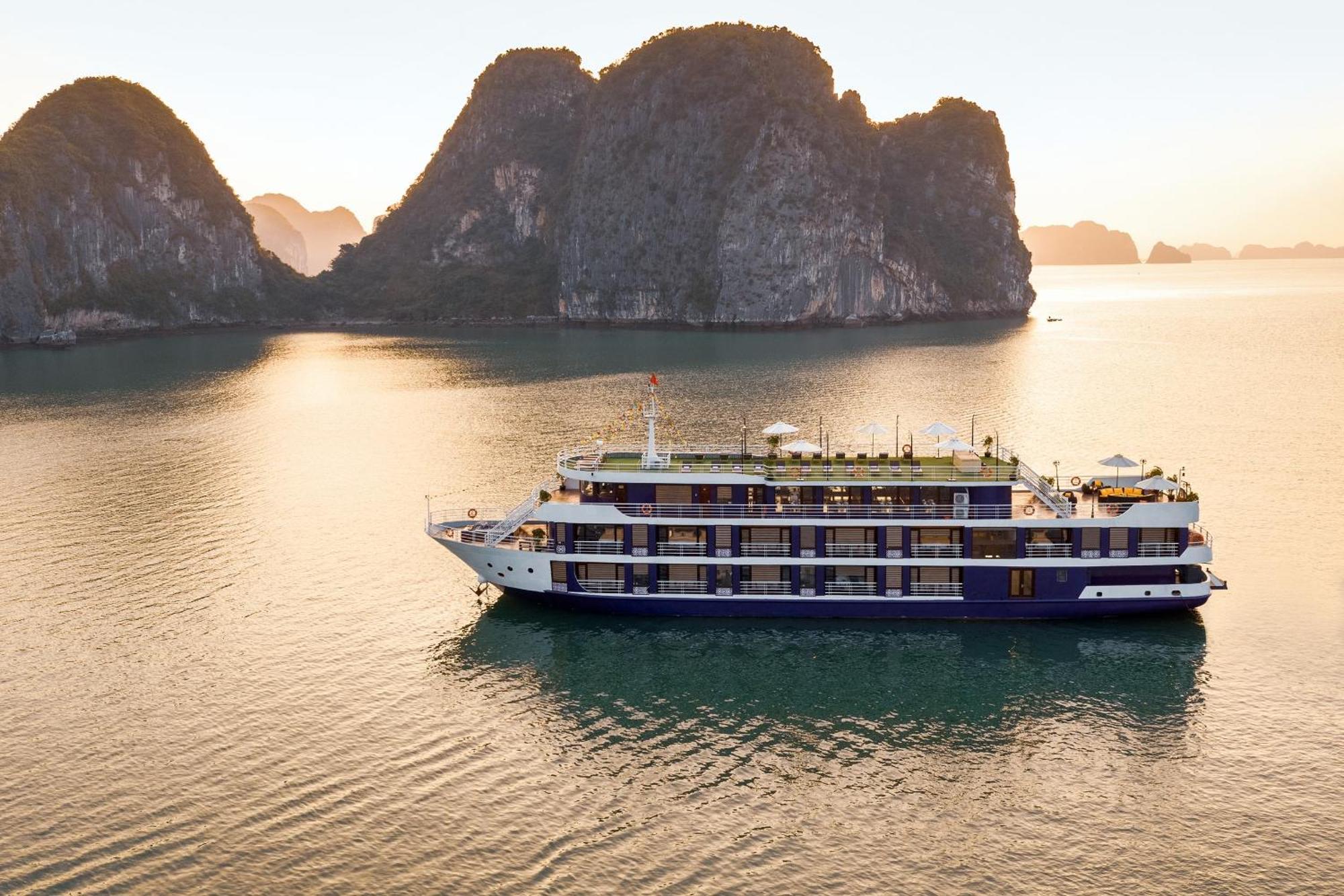 Hotel Halong Dragon Bay Cruise Hạ Long Exterior foto