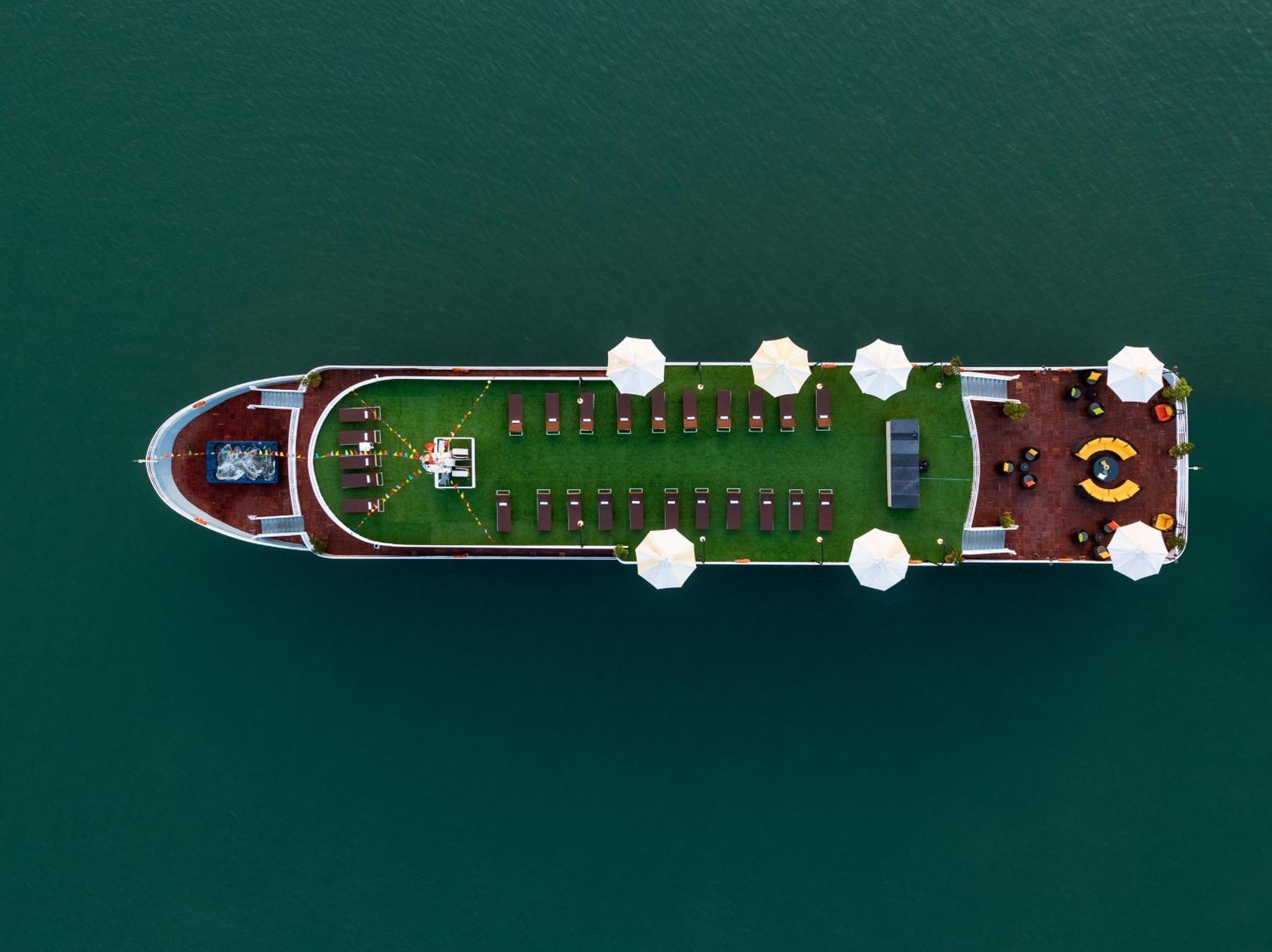 Hotel Halong Dragon Bay Cruise Hạ Long Exterior foto