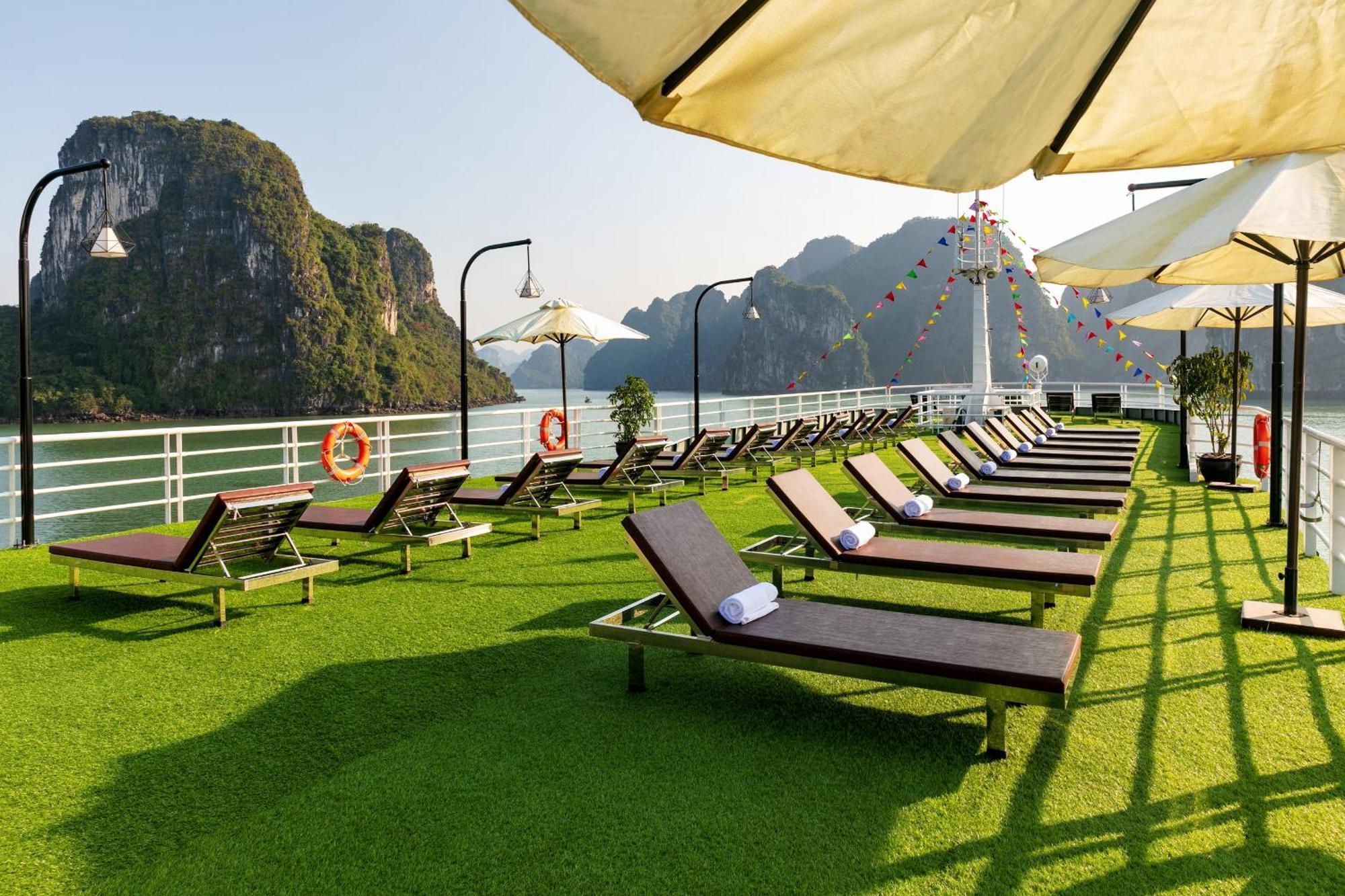 Hotel Halong Dragon Bay Cruise Hạ Long Exterior foto