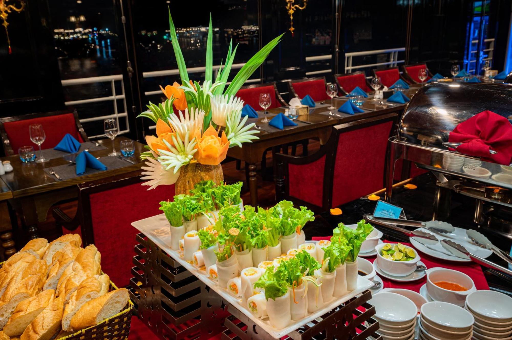 Hotel Halong Dragon Bay Cruise Hạ Long Exterior foto