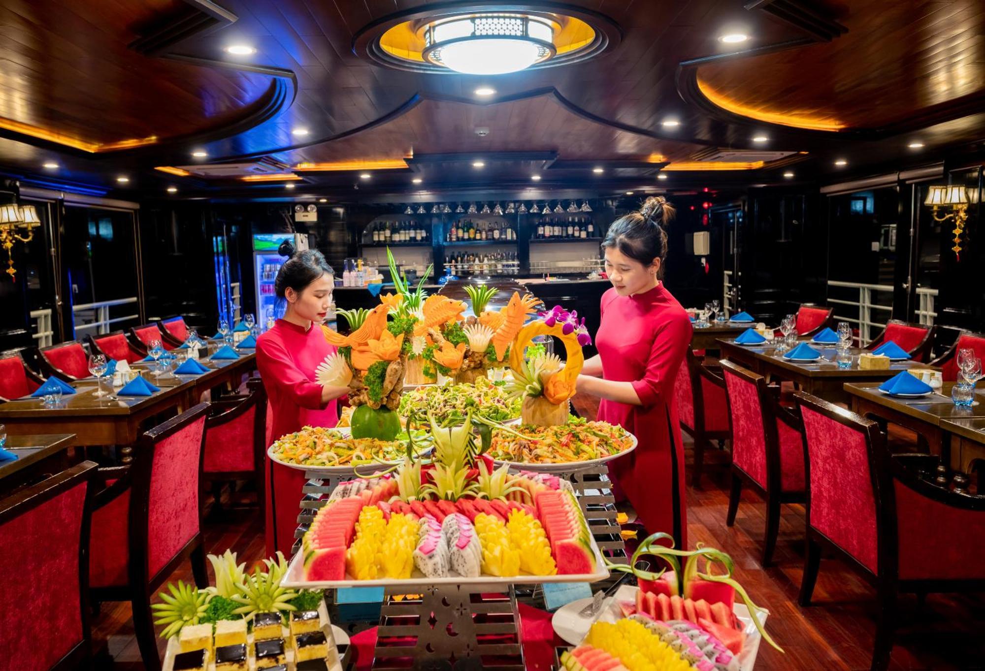 Hotel Halong Dragon Bay Cruise Hạ Long Exterior foto
