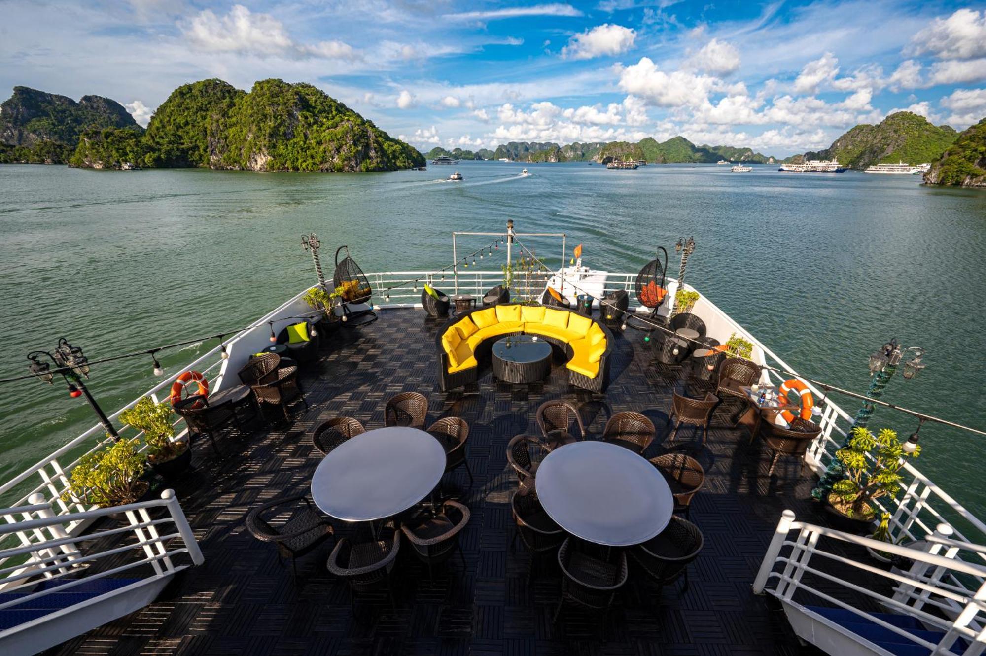 Hotel Halong Dragon Bay Cruise Hạ Long Exterior foto