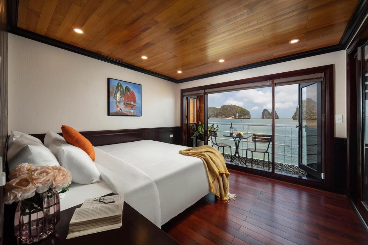 Hotel Halong Dragon Bay Cruise Hạ Long Exterior foto